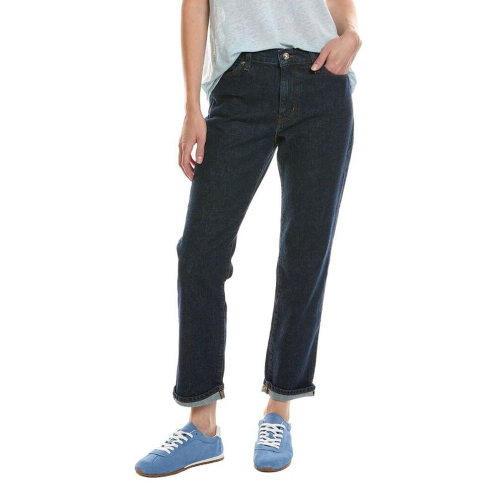Frame Denim Womens The Borrowed Nebula Slim Jean